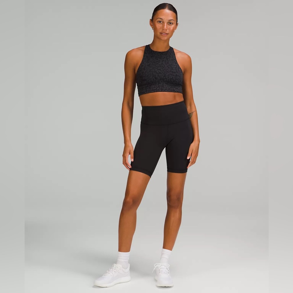 Lululemon Wunder Under 8 Inch High Rise Train Shorts Black
